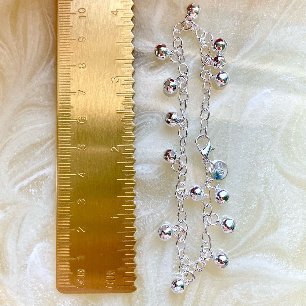 Belo Charm Anklet or bracelet- Silver - Picture 3 of 3